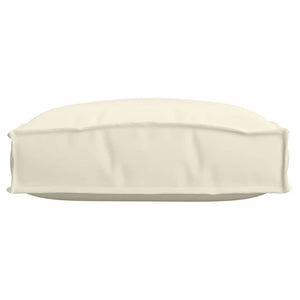 Μαξιλάρι 4 pcs Κρεμ 40 x 40 x 8 εκ. Ύφασμα Όξφορντ - Pakobazaar