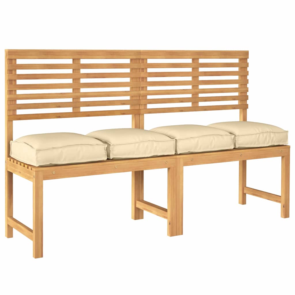 Μαξιλάρι 4 pcs Μπεζ 40 x 40 x 8 εκ. Ύφασμα Όξφορντ - Pakobazaar