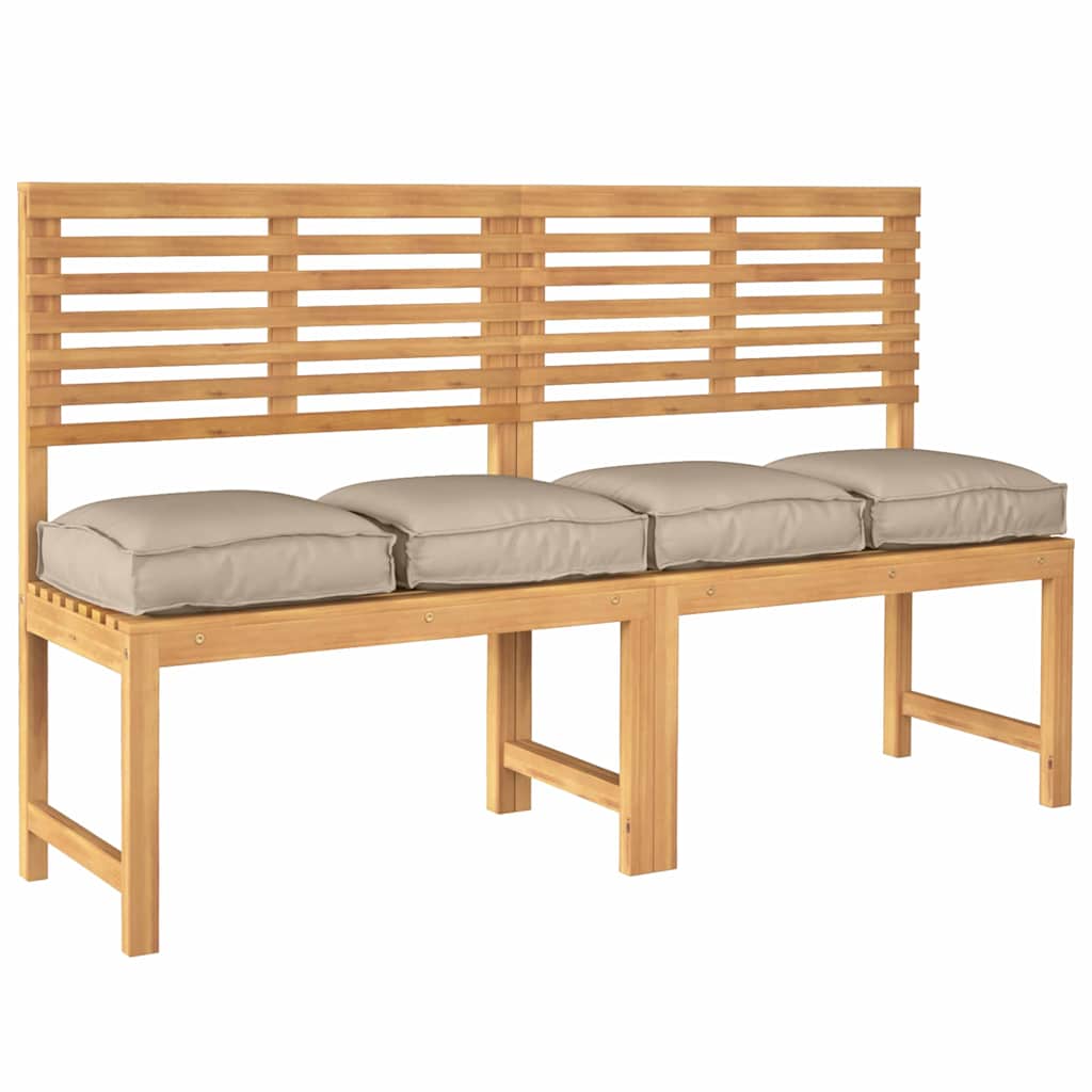 Μαξιλάρι 4 pcs Taupe 40 x 40 x 8 εκ. Ύφασμα Όξφορντ - Pakobazaar