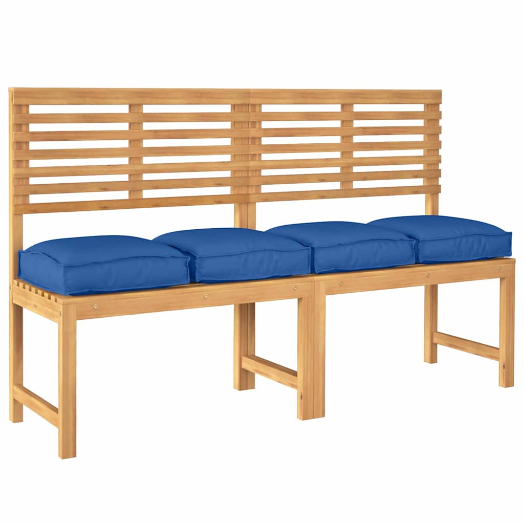 Μαξιλάρι 4 pcs Βασιλικό Μπλε 40 x 40 x 8 εκ. Ύφασμα Όξφορντ