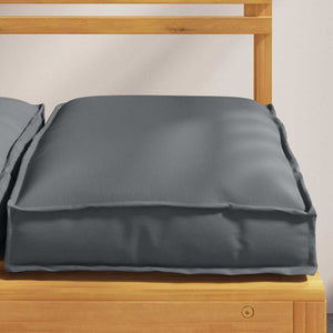 Μαξιλάρι 6 pcs Ανθρακί 40 x 40 x 8 εκ. Ύφασμα Όξφορντ - Pakobazaar