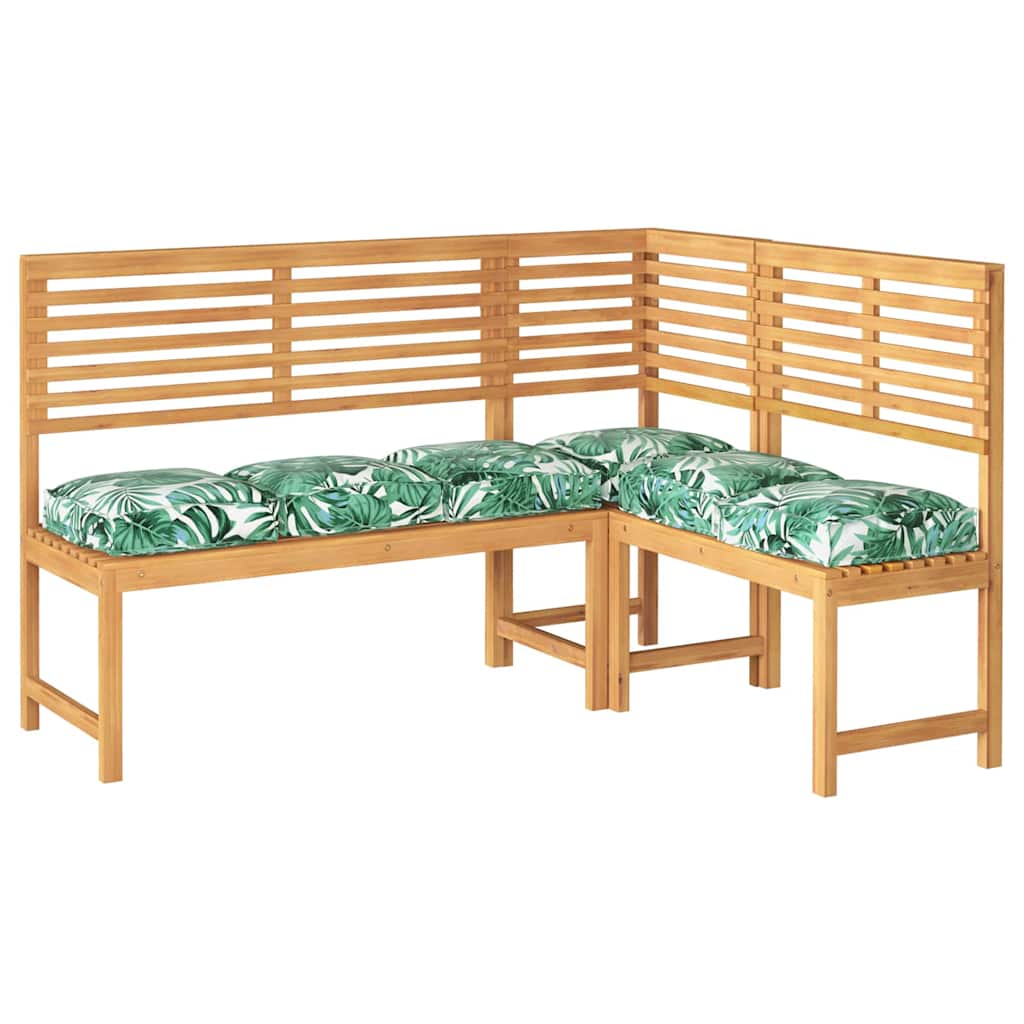 Μαξιλάρι 6 pcs Σχέδιο Φύλλου 40 x 40 x 8 εκ. Ύφασμα Όξφορντ