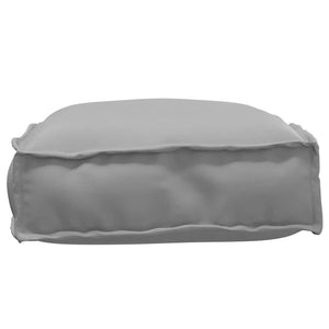 Μαξιλάρι Γκρι 60 x 40 x 8 εκ. Ύφασμα Όξφορντ - Pakobazaar
