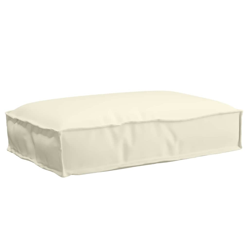 Μαξιλάρι Κρεμ 60 x 40 x 8 εκ. Ύφασμα Όξφορντ - Pakobazaar