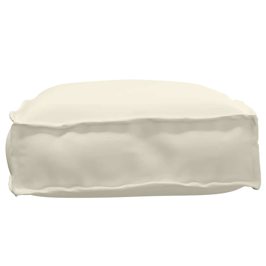 Μαξιλάρι Κρεμ 60 x 40 x 8 εκ. Ύφασμα Όξφορντ - Pakobazaar