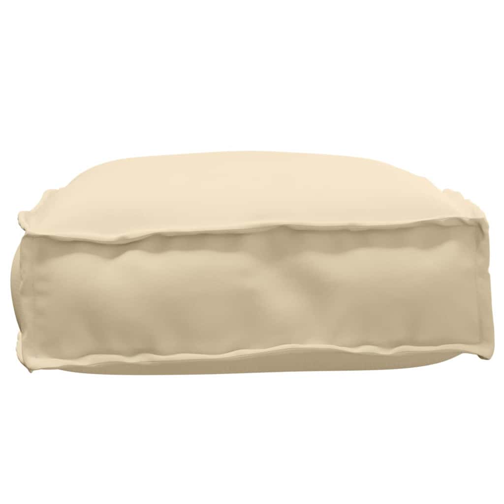 Μαξιλάρι Μπεζ 60 x 40 x 8 εκ. Ύφασμα Όξφορντ - Pakobazaar