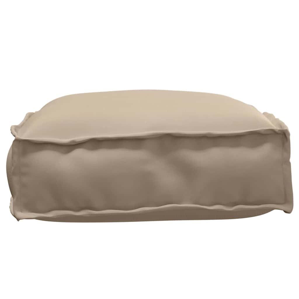 Μαξιλάρι Taupe 60 x 40 x 8 εκ. Ύφασμα Όξφορντ - Pakobazaar