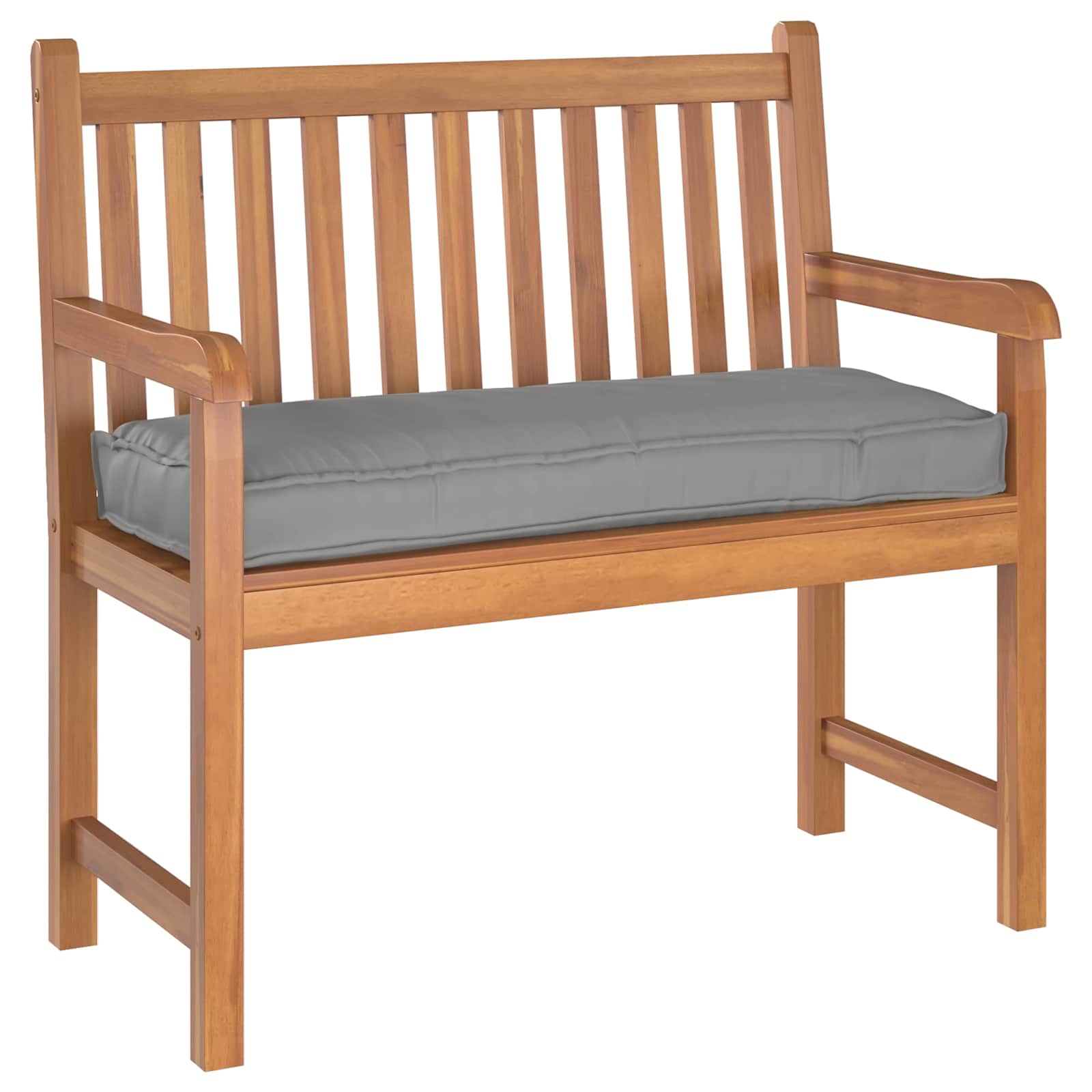 Μαξιλάρι Γκρι 100 x 40 x 8 εκ Ύφασμα Όξφορντ