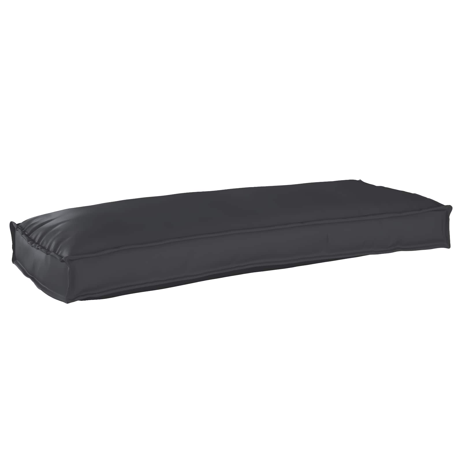Μαξιλάρι Μαύρο 100 x 40 x 8 εκ Ύφασμα Όξφορντ - Pakobazaar