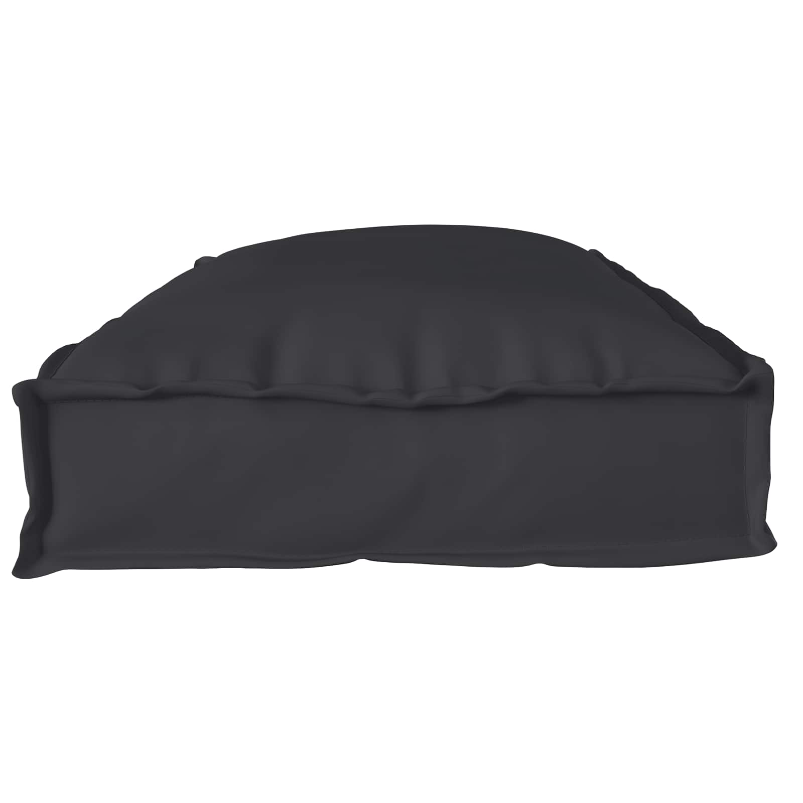 Μαξιλάρι Μαύρο 100 x 40 x 8 εκ Ύφασμα Όξφορντ - Pakobazaar