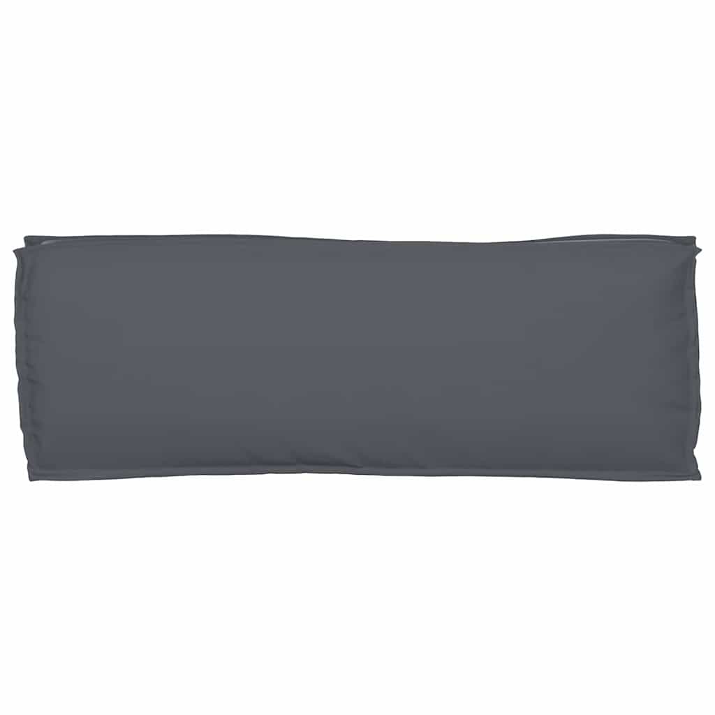 Μαξιλάρι Ανθρακί 110 x 40 x 8 εκ Ύφασμα Όξφορντ