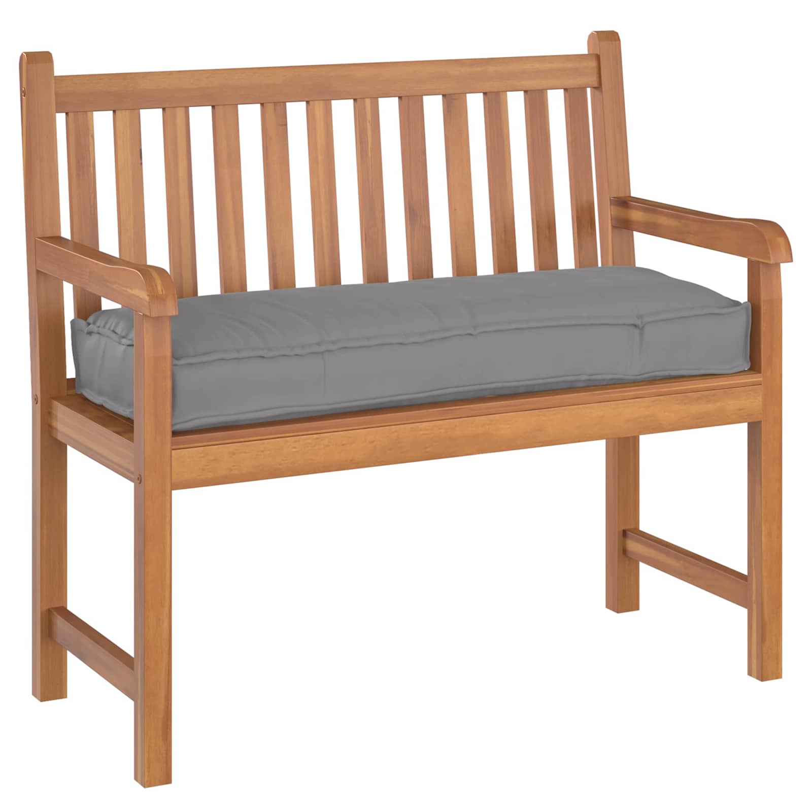 Μαξιλάρι Γκρι 110 x 40 x 8 εκ Ύφασμα Όξφορντ