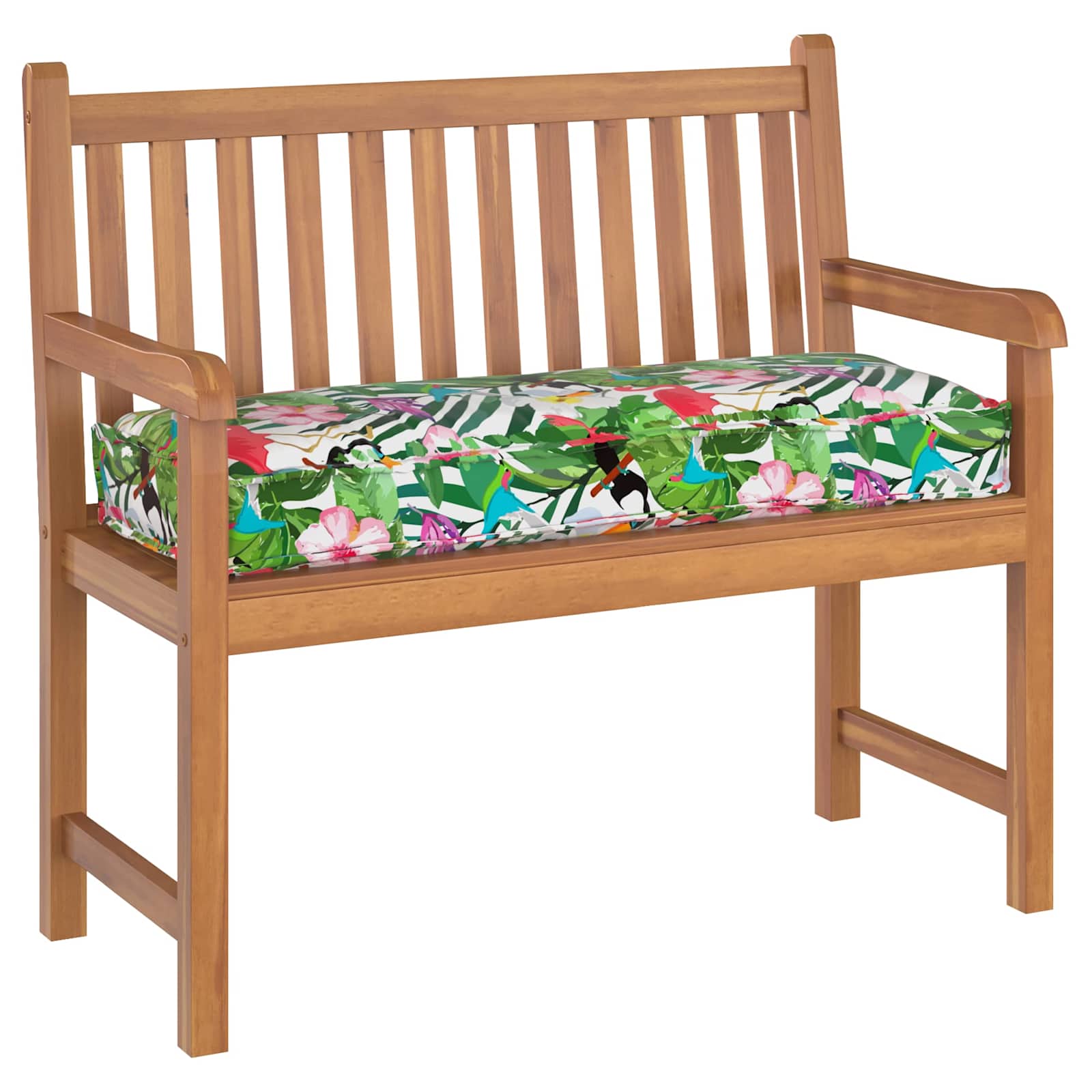 Μαξιλάρι Floral Πολύχρωμο 110 x 40 x 8 εκ Ύφασμα Όξφορντ