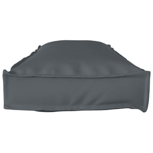 Μαξιλάρι Ύφασμα Όξφορντ Ανθρακί 120 x 40 x 8 εκ