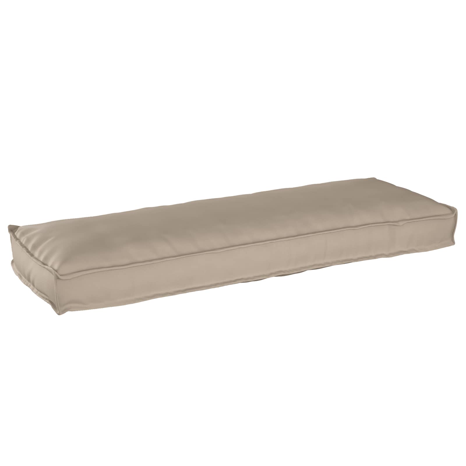 Μαξιλάρι Taupe 120 x 40 x 8 εκ Ύφασμα Όξφορντ - Pakobazaar