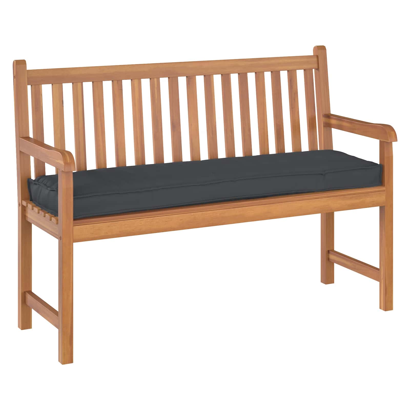 Μαξιλάρι Μαύρο 140 x 40 x 8 εκ. Ύφασμα Όξφορντ