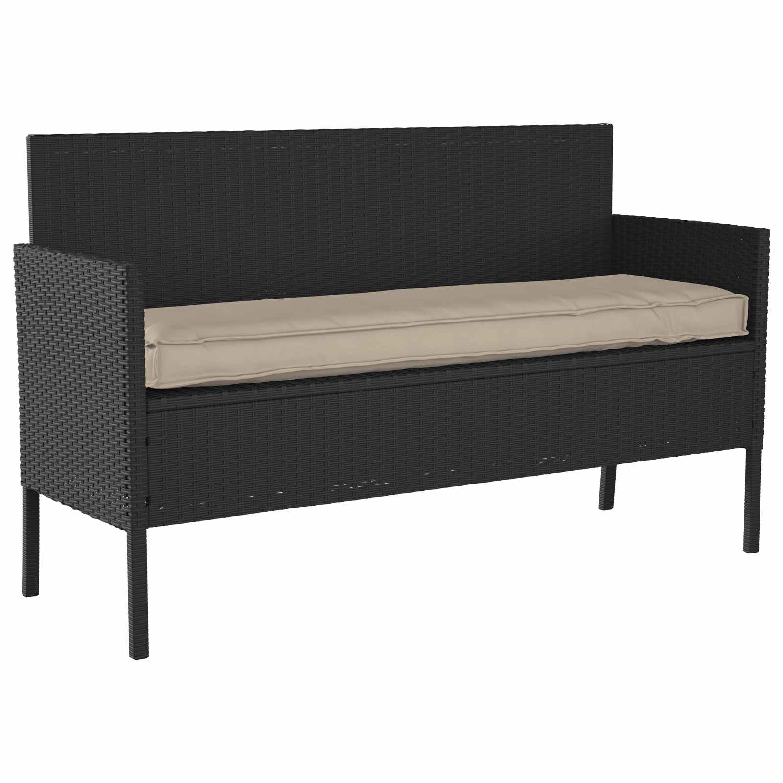 Μαξιλάρι Taupe 140 x 40 x 8 εκ. Ύφασμα Όξφορντ - Pakobazaar