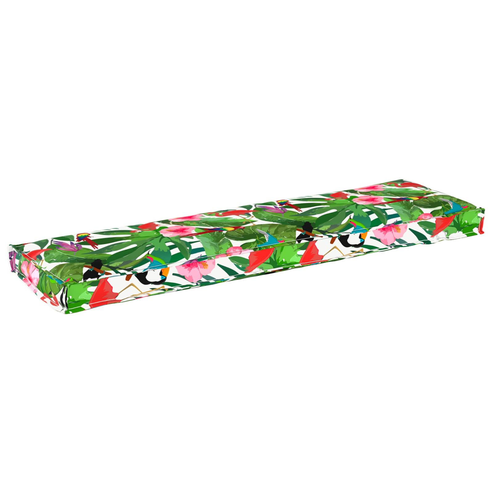 Μαξιλάρι Floral Πολύχρωμο 140 x 40 x 8 εκ. Ύφασμα Όξφορντ