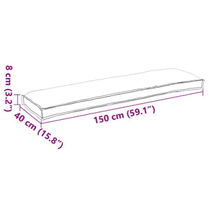 Μαξιλάρι Ύφασμα Όξφορντ Πολύχρωμο 150 x 40 x 8 εκ. - Pakobazaar