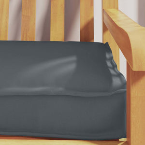 Μαξιλάρι παλέτας Ανθρακί 180 x 40 x 8 εκ. Ύφασμα Όξφορντ - Pakobazaar