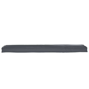 Μαξιλάρι παλέτας Ανθρακί 180 x 40 x 8 εκ. Ύφασμα Όξφορντ - Pakobazaar