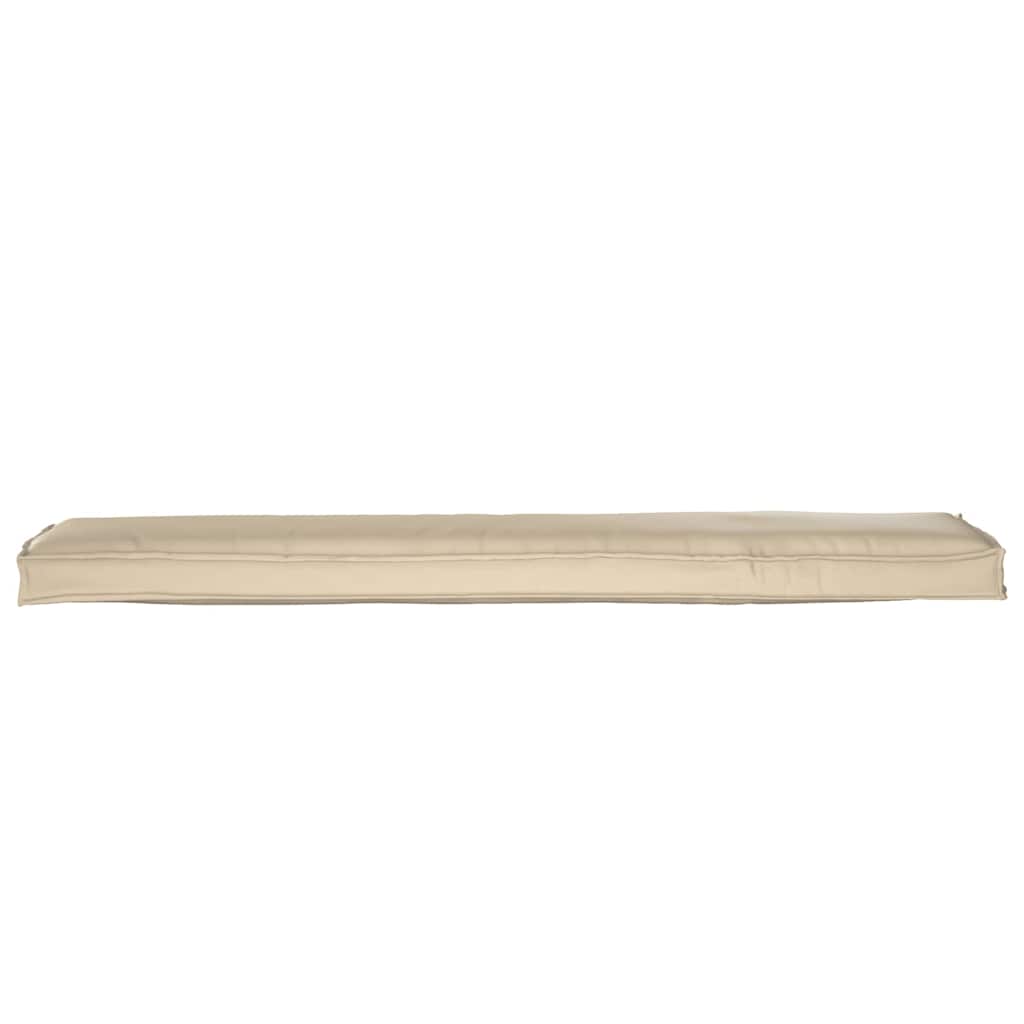 Μαξιλάρι παλέτας Μπεζ 180 x 40 x 8 εκ. Ύφασμα Όξφορντ - Pakobazaar