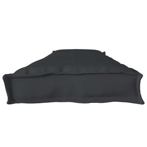 Μαξιλάρι παλέτας Ύφασμα Όξφορντ Μαύρο 180 x 40 x 8 εκ.