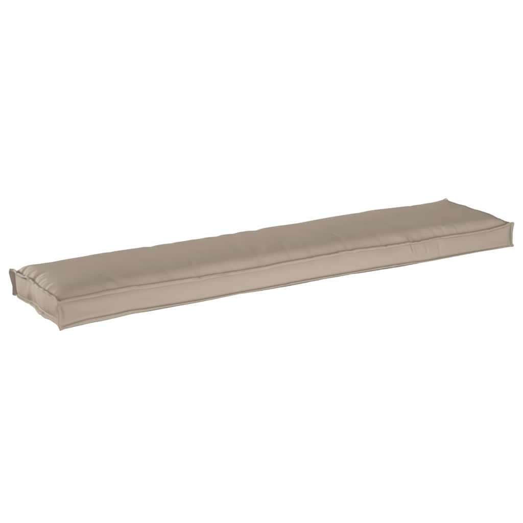 Μαξιλάρι παλέτας Taupe 180 x 40 x 8 εκ. Ύφασμα Όξφορντ - Pakobazaar