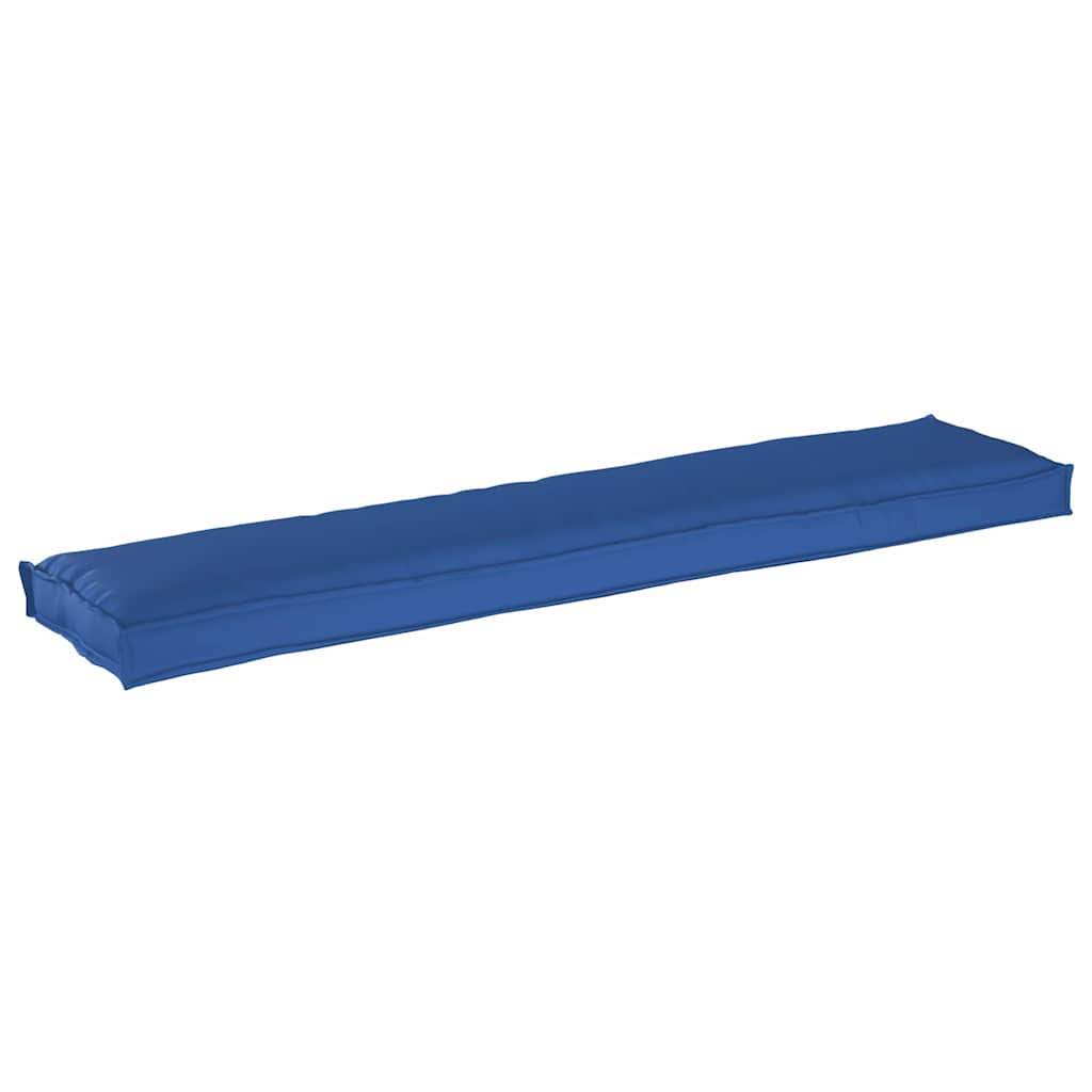 Μαξιλάρι παλέτας Βασιλικό Μπλε 180 x 40 x 8 εκ. Ύφασμα Όξφορντ - Pakobazaar