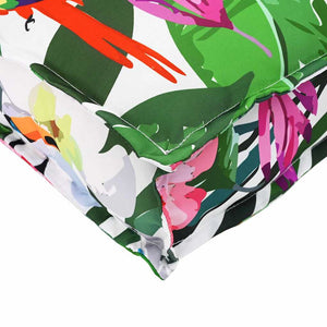 Μαξιλάρι παλέτας Floral Τροπική Ζούγκλα 180 x 40 x 8 εκ. - Pakobazaar