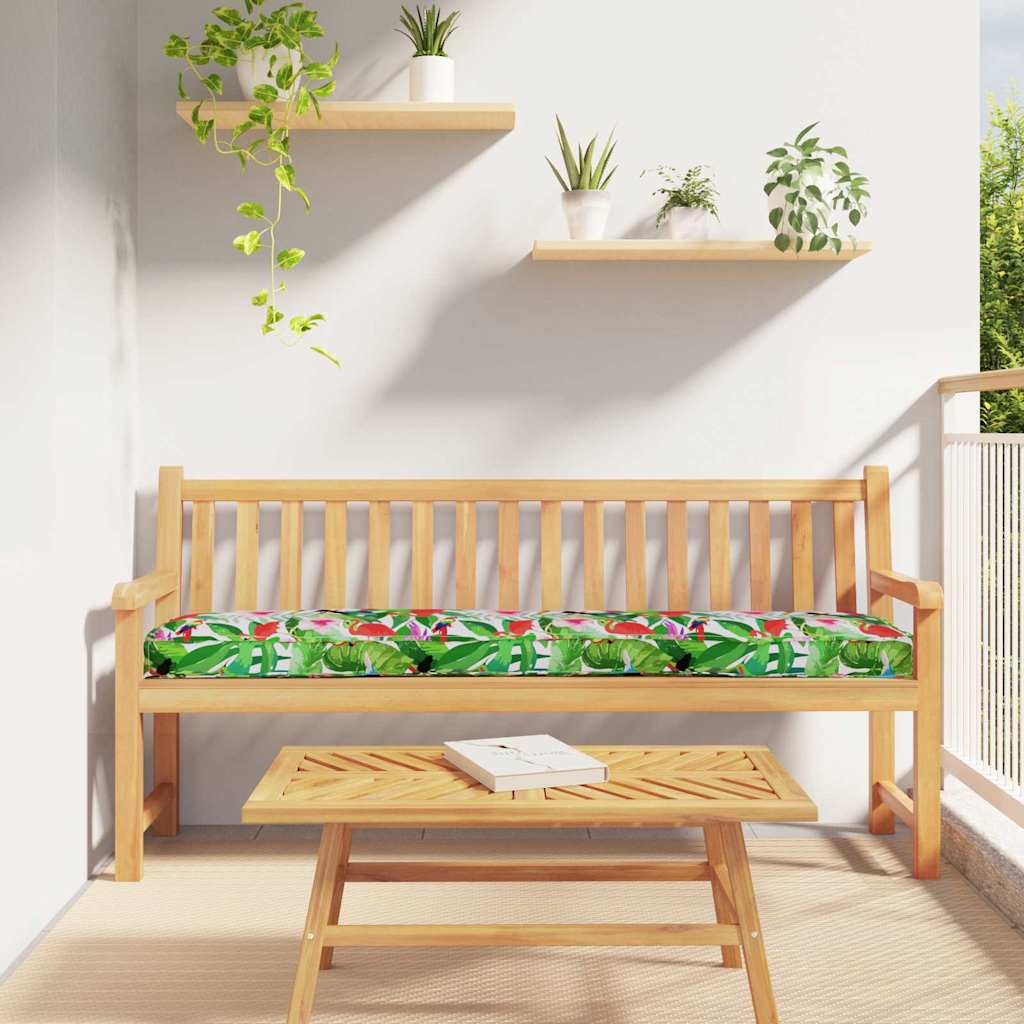 Μαξιλάρι παλέτας Floral Τροπική Ζούγκλα 180 x 40 x 8 εκ. - Pakobazaar
