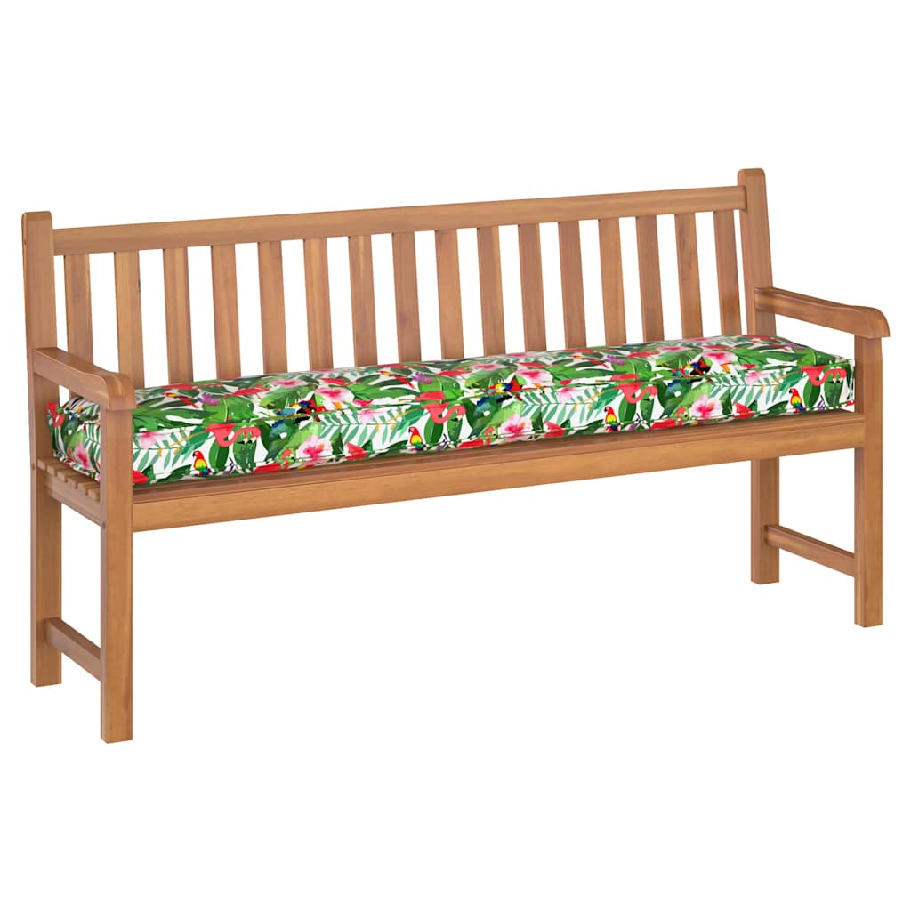 Μαξιλάρι παλέτας Floral Τροπική Ζούγκλα 180 x 40 x 8 εκ. - Pakobazaar