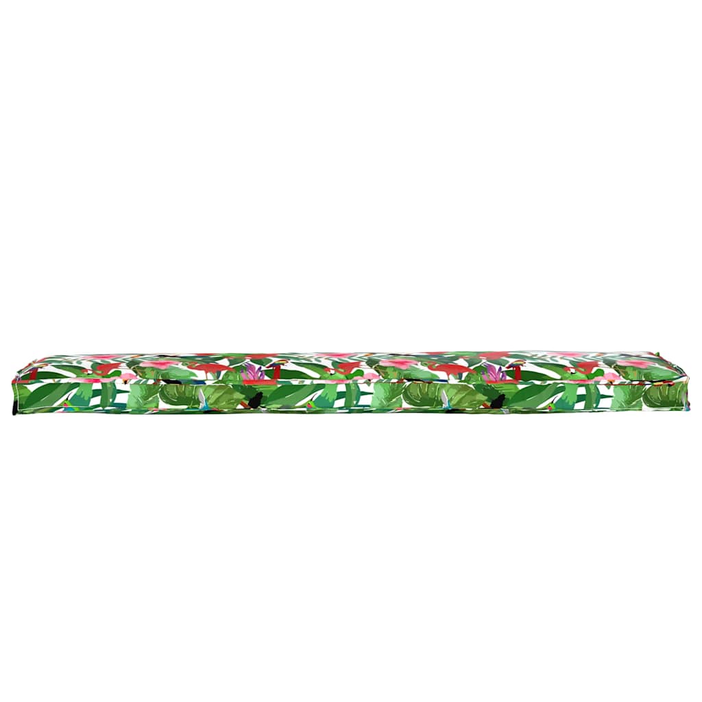 Μαξιλάρι παλέτας Floral Τροπική Ζούγκλα 180 x 40 x 8 εκ. - Pakobazaar