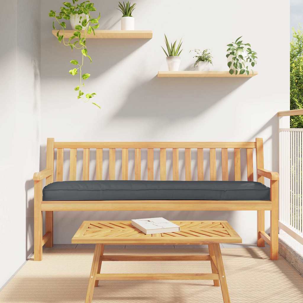 Μαξιλάρι παλέτας Ανθρακί 200 x 40 x 8 εκ. Ύφασμα Οξφόρδης