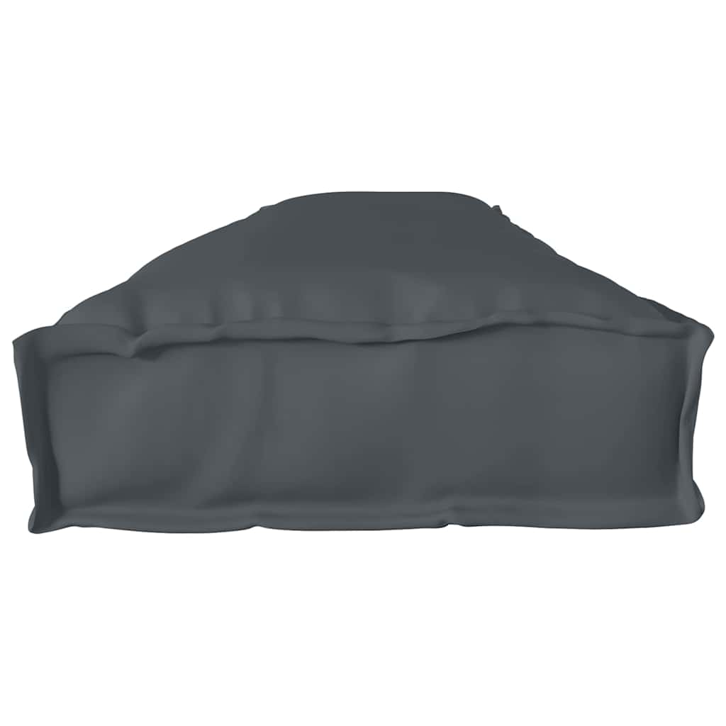 Μαξιλάρι παλέτας Ανθρακί 200 x 40 x 8 εκ. Ύφασμα Οξφόρδης