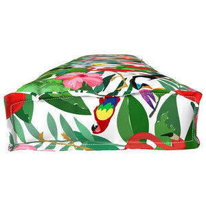 Μαξιλάρι παλέτας Floral Τροπική Ζούγκλα 200 x 40 x 8 εκ.