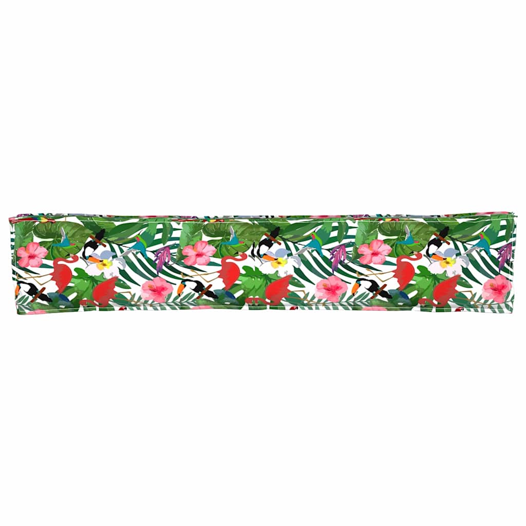 Μαξιλάρι παλέτας Floral Τροπική Ζούγκλα 200 x 40 x 8 εκ.