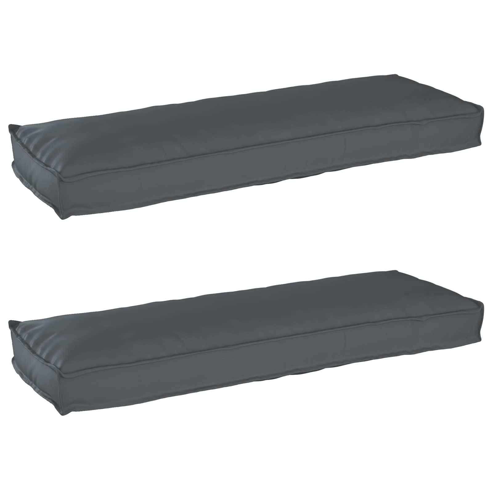 Σετ Μαξιλαριών Πάγου 2 pcs Ανθρακί 120 x 40 x 8 εκ