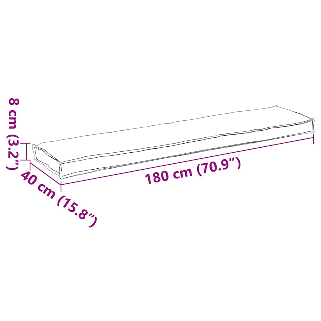 Σετ Μαξιλαριών Πάγου 2 pcs Κρεμ 180 x 40 x 8 εκ. - Pakobazaar