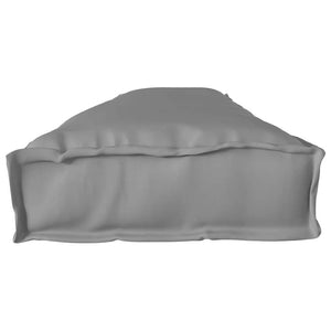 Σετ Μαξιλαριών Πάγου 2 pcs Γκρι 200 x 40 x 8 εκ. Ύφασμα Όξφορντ - Pakobazaar