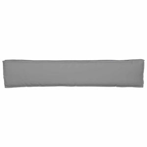 Σετ Μαξιλαριών Πάγου 2 pcs Γκρι 200 x 40 x 8 εκ. Ύφασμα Όξφορντ - Pakobazaar
