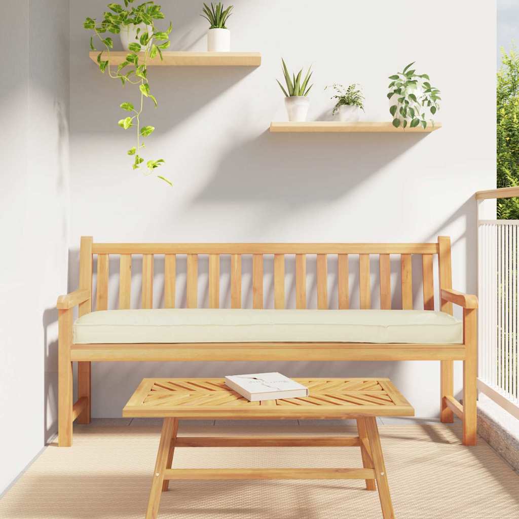 Σετ Μαξιλαριών Πάγου 2 pcs Κρεμ 200 x 40 x 8 εκ. Ύφασμα Όξφορντ - Pakobazaar