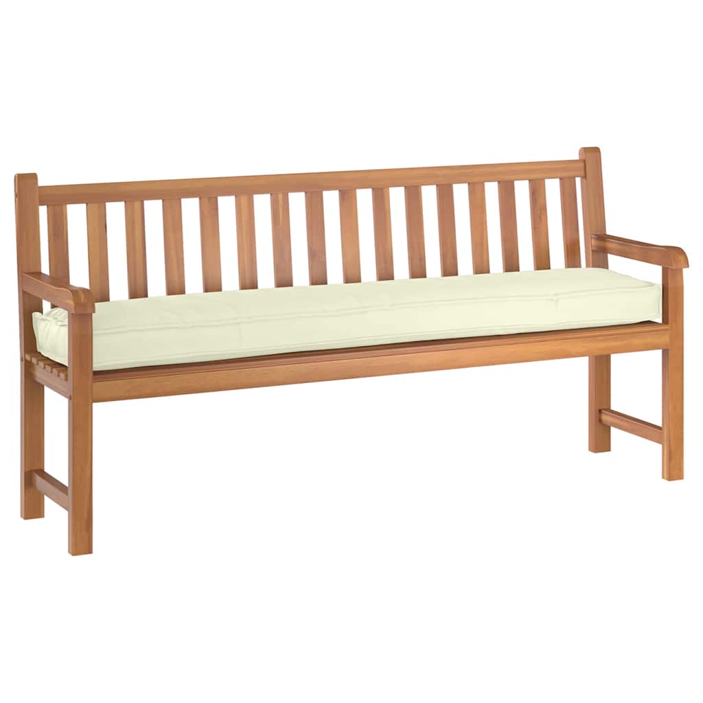 Σετ Μαξιλαριών Πάγου 2 pcs Κρεμ 200 x 40 x 8 εκ. Ύφασμα Όξφορντ - Pakobazaar