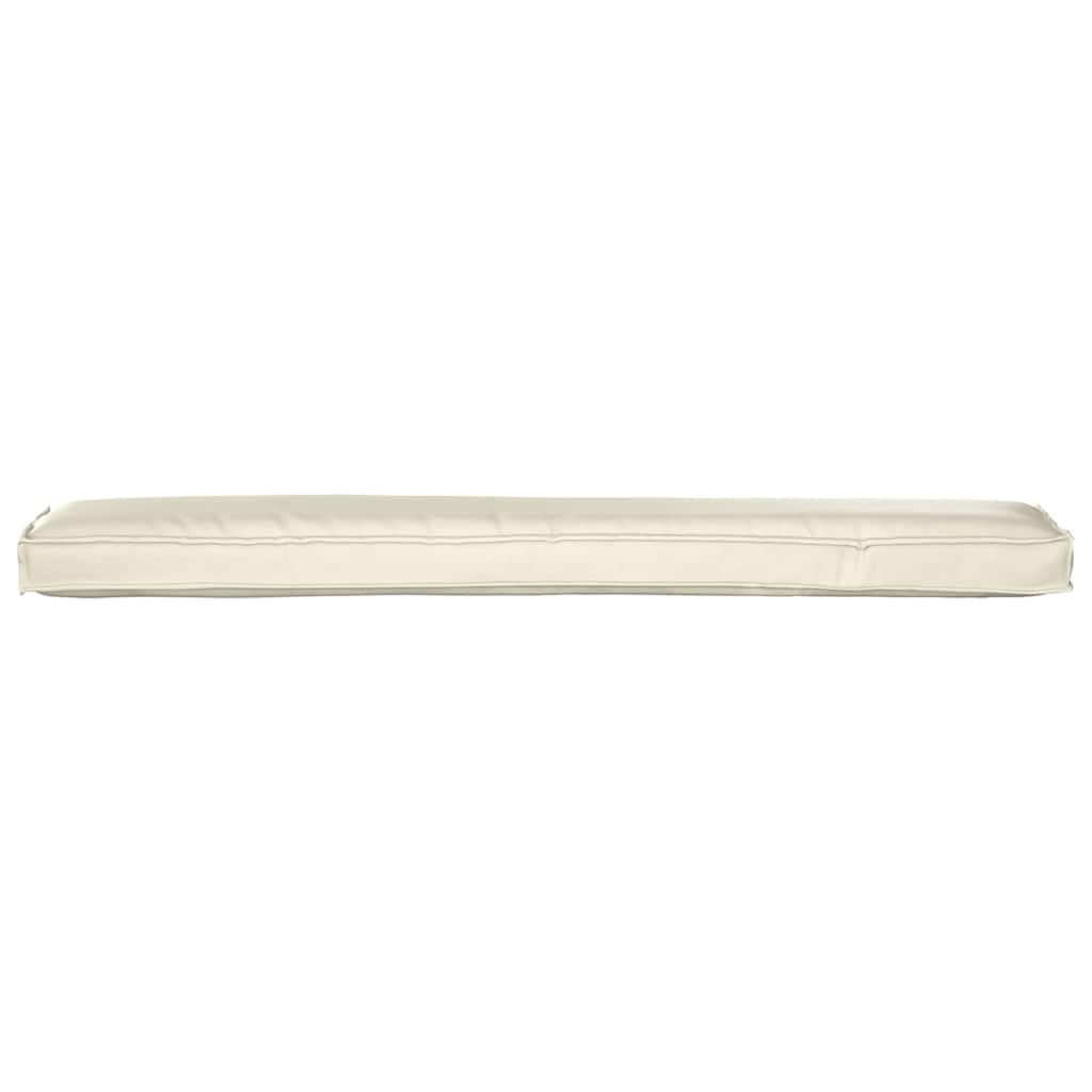 Σετ Μαξιλαριών Πάγου 2 pcs Κρεμ 200 x 40 x 8 εκ. Ύφασμα Όξφορντ - Pakobazaar