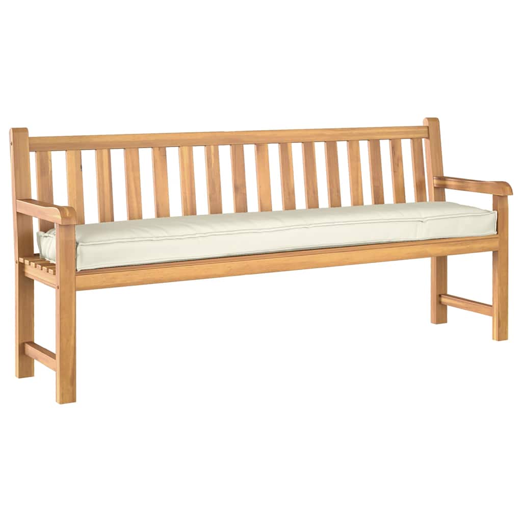 Σετ Μαξιλαριών Πάγου 2 pcs Κρεμ 200 x 40 x 8 εκ. Ύφασμα Όξφορντ - Pakobazaar