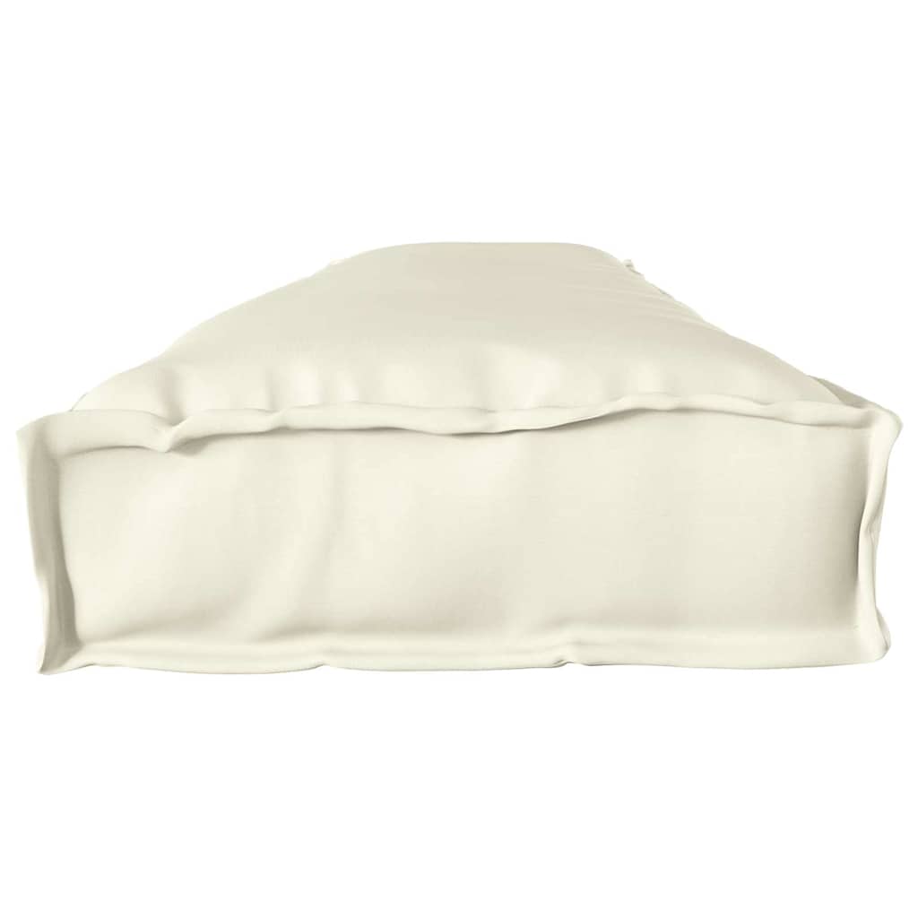 Σετ Μαξιλαριών Πάγου 2 pcs Κρεμ 200 x 40 x 8 εκ. Ύφασμα Όξφορντ - Pakobazaar