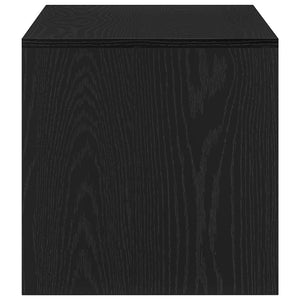 ντουλάπι τηλεόρασης  Μαύρη δρυς 100x40x40 cm Κατασκευασμένο ξύλο