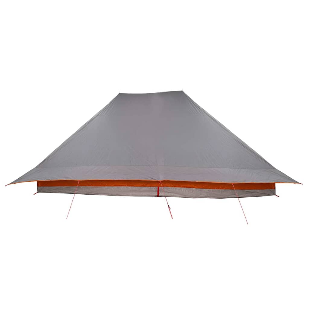 Σκηνή Τιπί Γκρι και Πορτοκαλί 660 x 456 x 200 εκ. ταφτάς