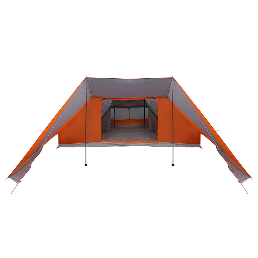 Σκηνή Τιπί Γκρι και Πορτοκαλί 660 x 456 x 200 εκ. ταφτάς