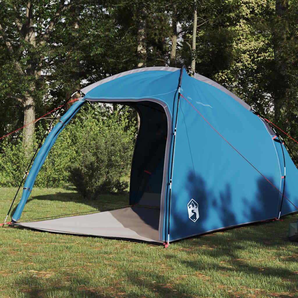 Σκηνή Μπλε 370 x 230 x 185 εκ. Πολυέστερ και υαλοβάμβακας - Pakobazaar